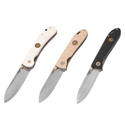 Kam Knife - T20 - 4116 Steel - N690 Steel - 4116 Steel -  Set of 3 - Pocket Knives