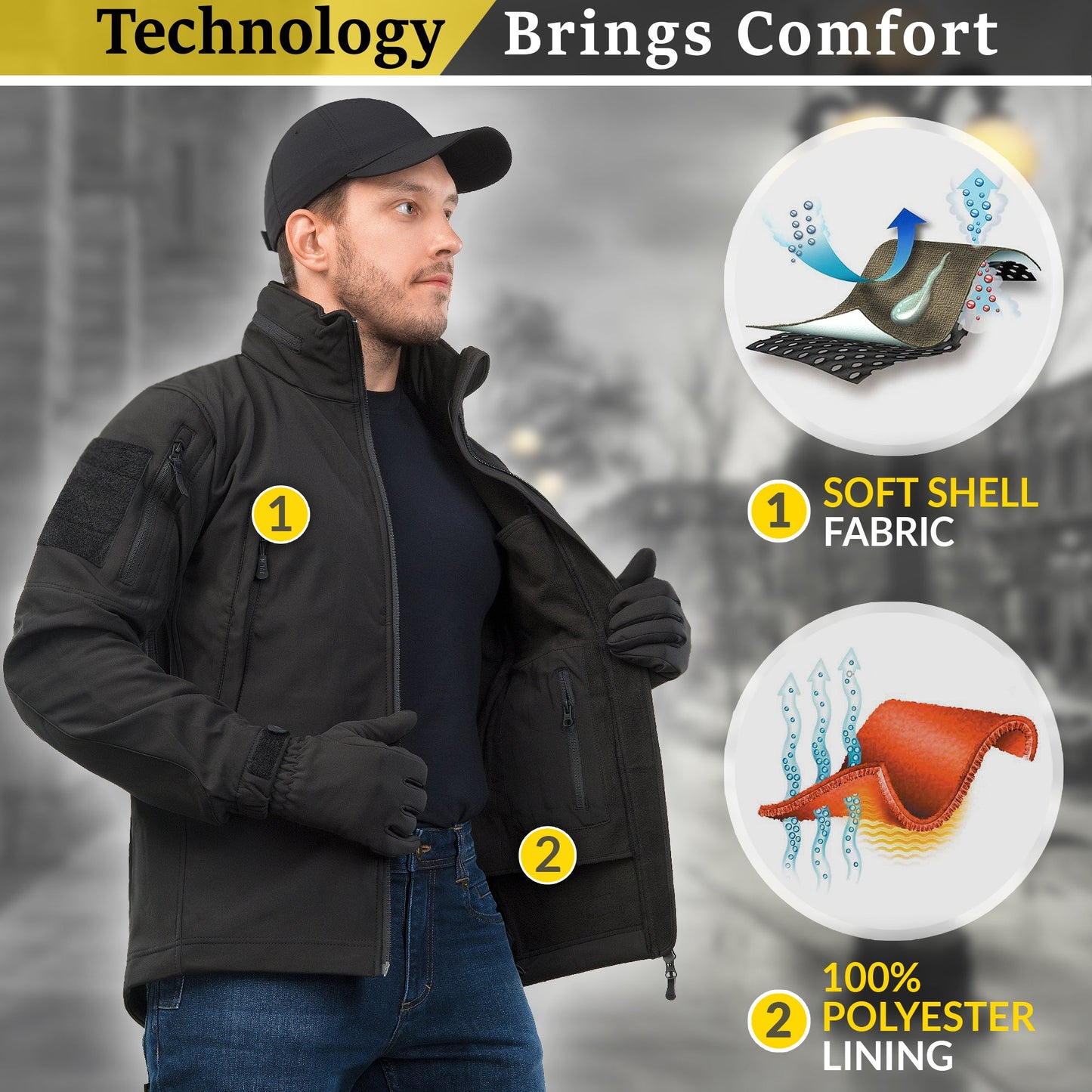 M-Tac Soft Shell Jacket