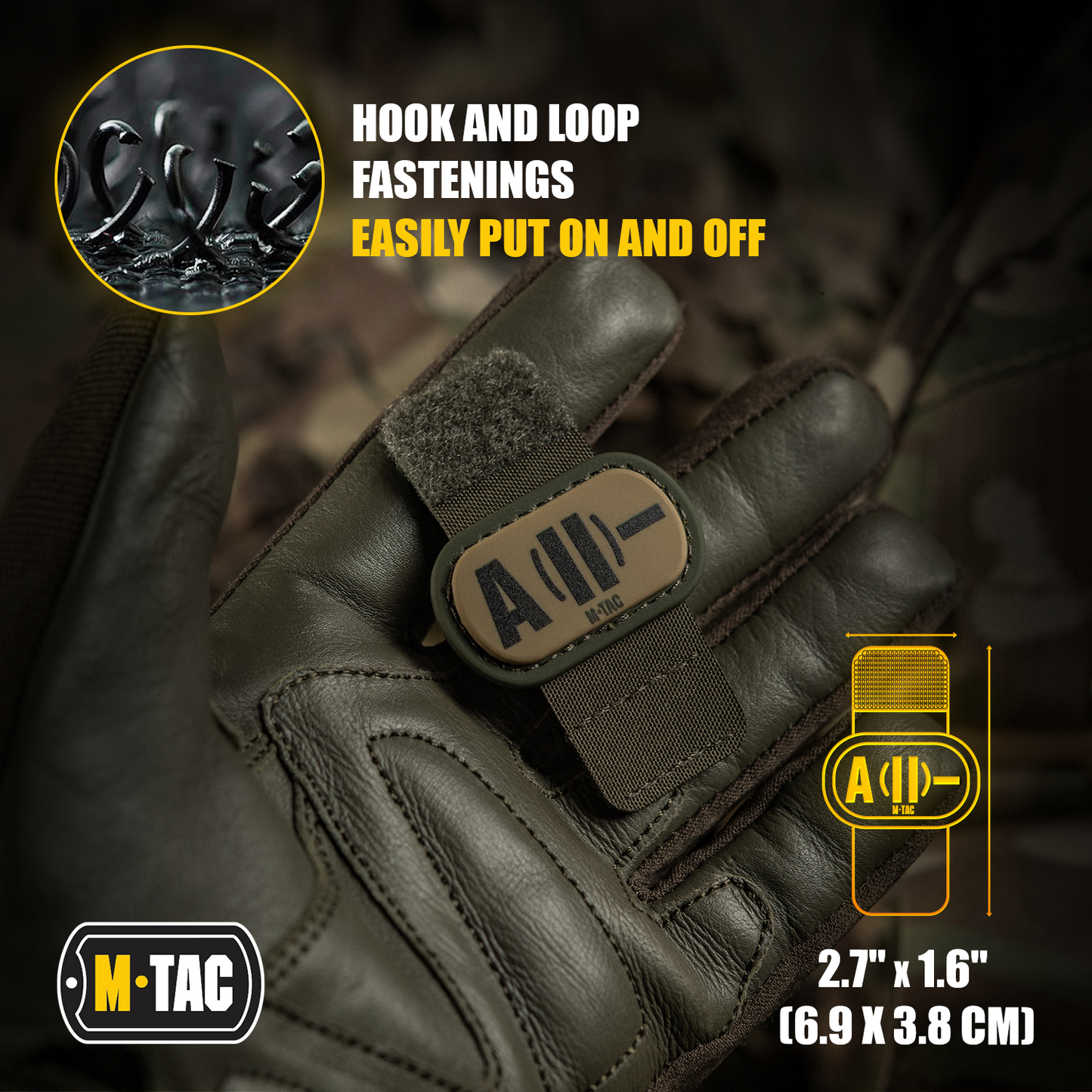 M-Tac Molle Medical Patch Blood Group