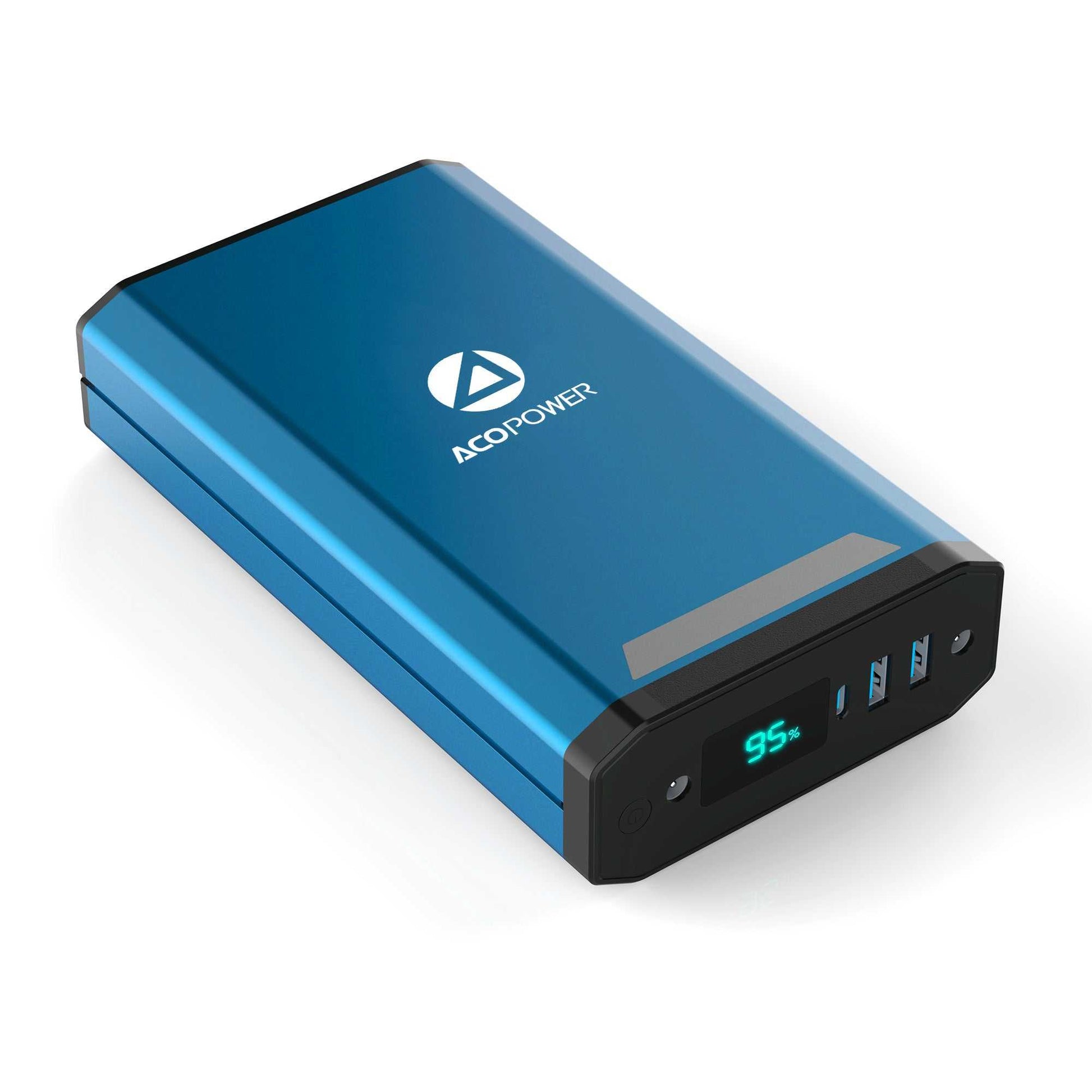 ACOPOWER 193Wh Portable Power Station with high-capacity battery, multi-functional ports, and built-in LED flashlight.