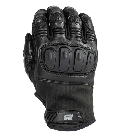 Heavy duty Warrior Gloves with cut protection and impact-resistant knuckles.