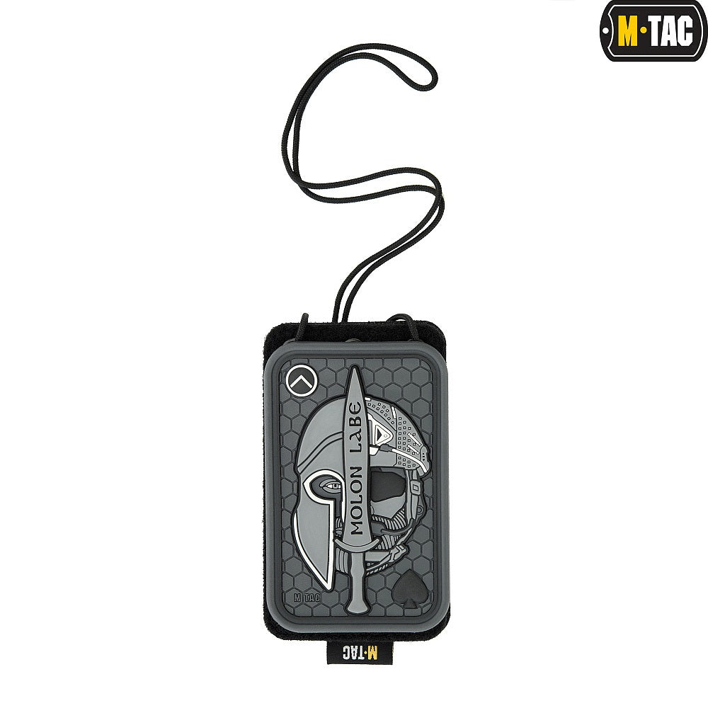 M-Tac Tactical Badge Holder Hanging ID Card Case Hook Surface Draw Cord