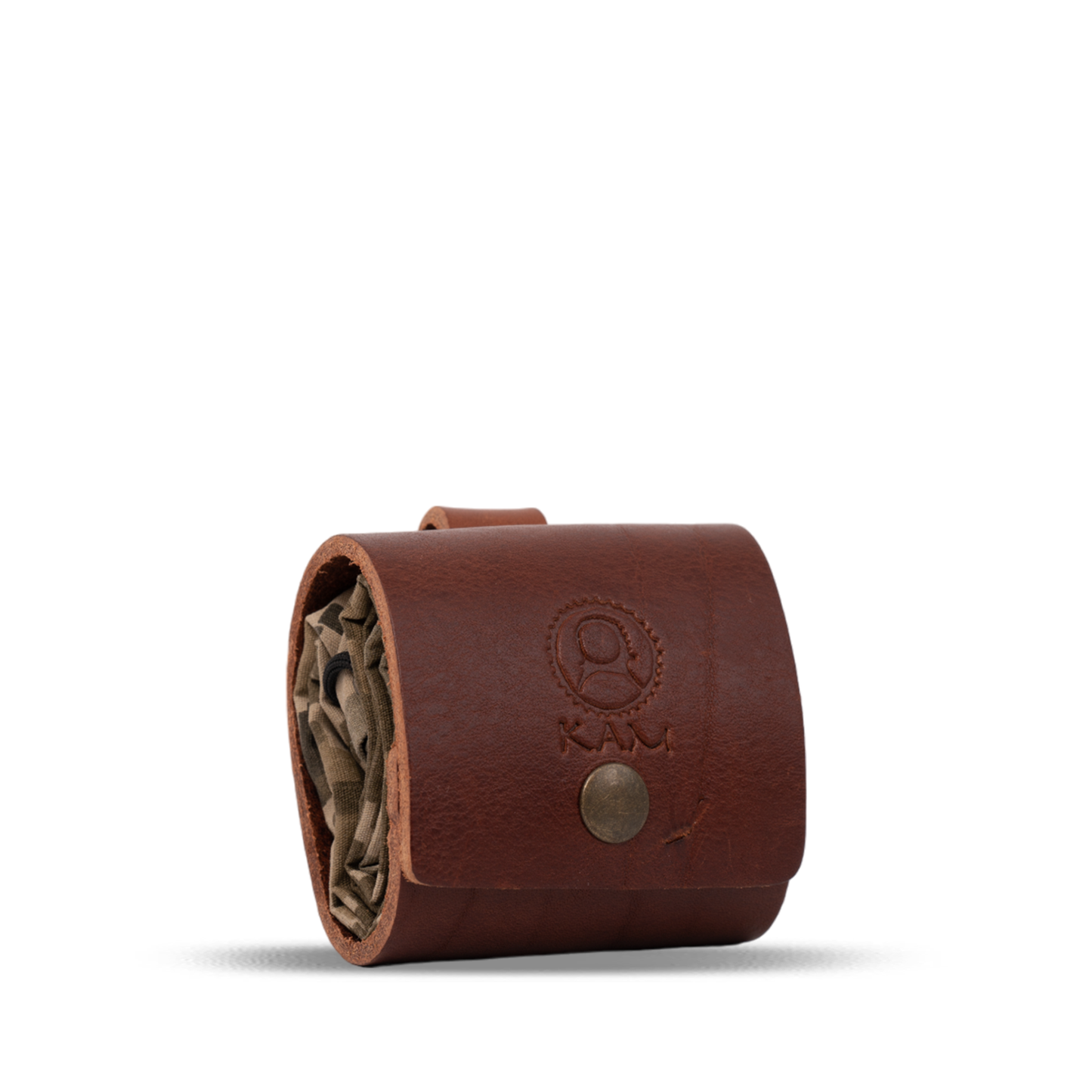 Kam Knife - OK - Red Forest Pouch, durable and nature-inspired accessory.