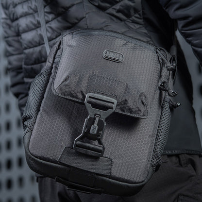 M-Tac Satellite Magnet Bag Elite Hex Black