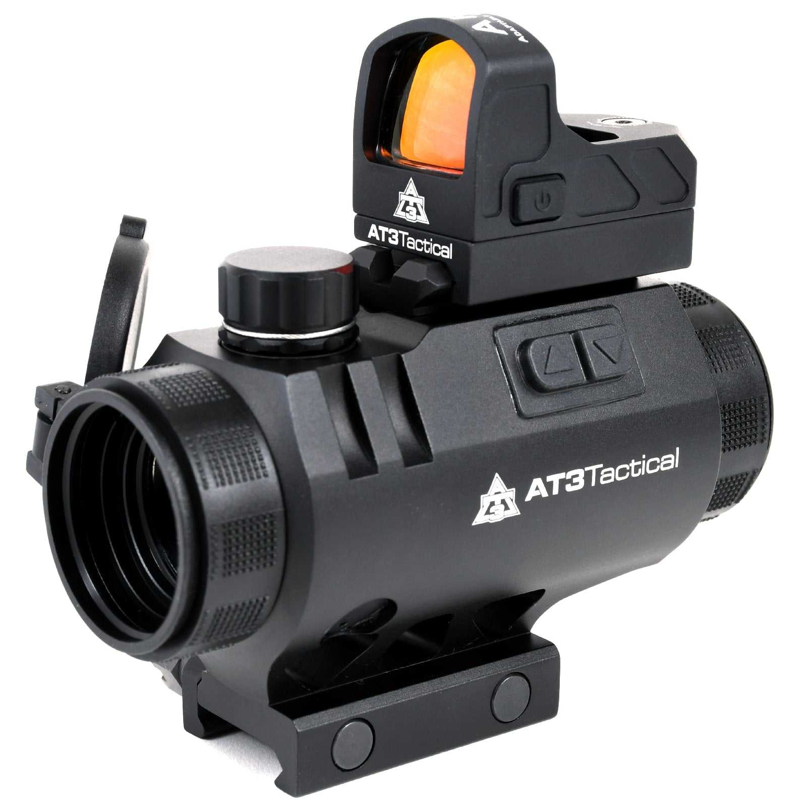 3xP Scope – 3x Prism Scope with Illuminated BDC Reticle, compact and reliable, ideal for hunting and shooting, designed for AR, features Picatinny mount and BDC reticle.