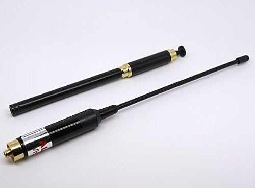 AL-800 Expanding BNC Antenna, high-gain dual-band telescoping antenna for long-range communication.