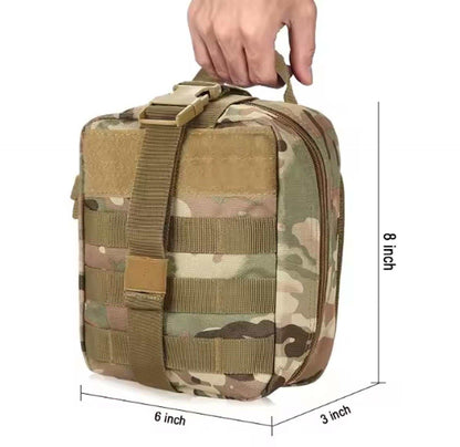 Ham Radio Go Bag with Molle Compatible Multi-Pocket Design