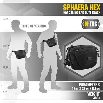 M-Tac Sphaera Hex Hardsling Bag Black