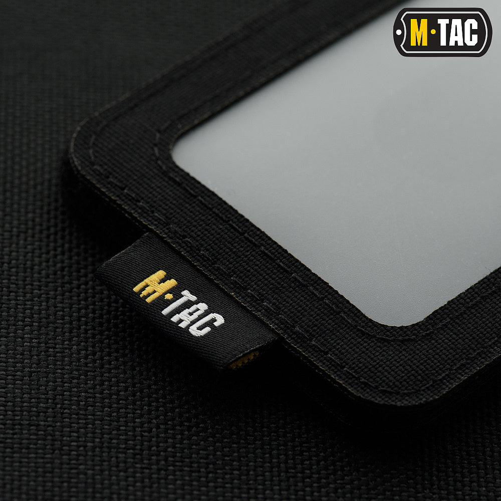 M-Tac Tactical Badge Holder Hanging ID Card Case Hook Surface Draw Cord