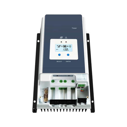 ACOPOWER Flexible RV Solar System charge controller with LCD display.