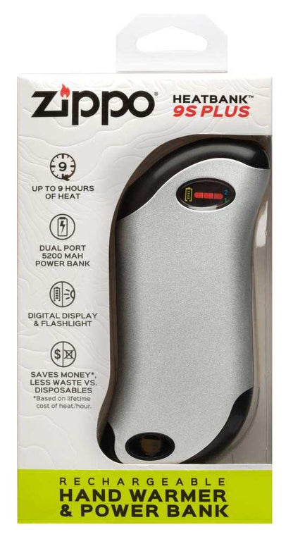 Zippo HeatBank 9s Plus Rechargeable Hand Warmer