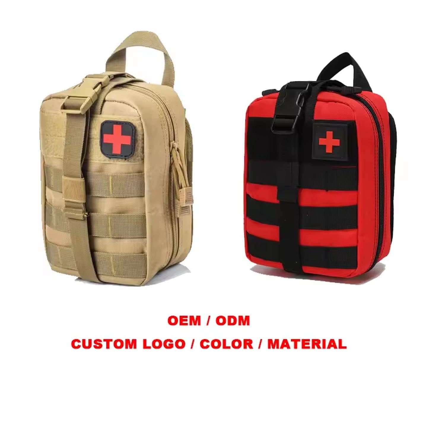 Ham Radio Go Bag, tear-away Velcro, Molle compatible, multi-pocket for radios and gear.