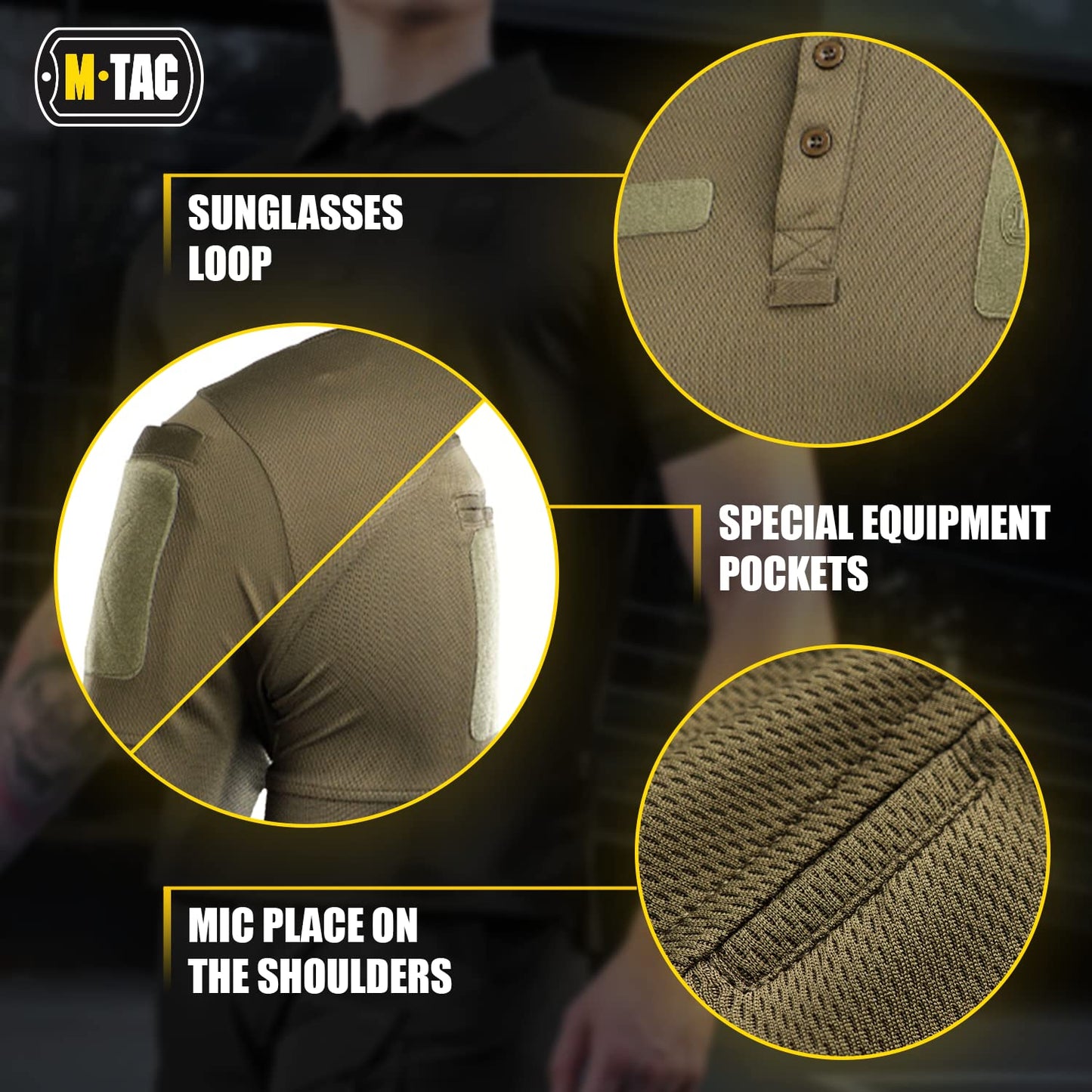 M-Tac Polo Elite Tactical Coolmax