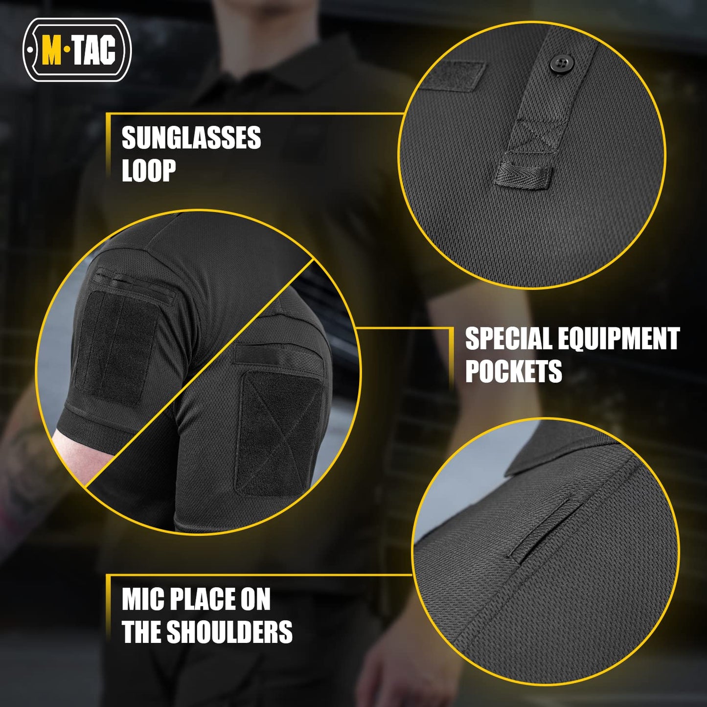 M-Tac Polo Elite Tactical Coolmax