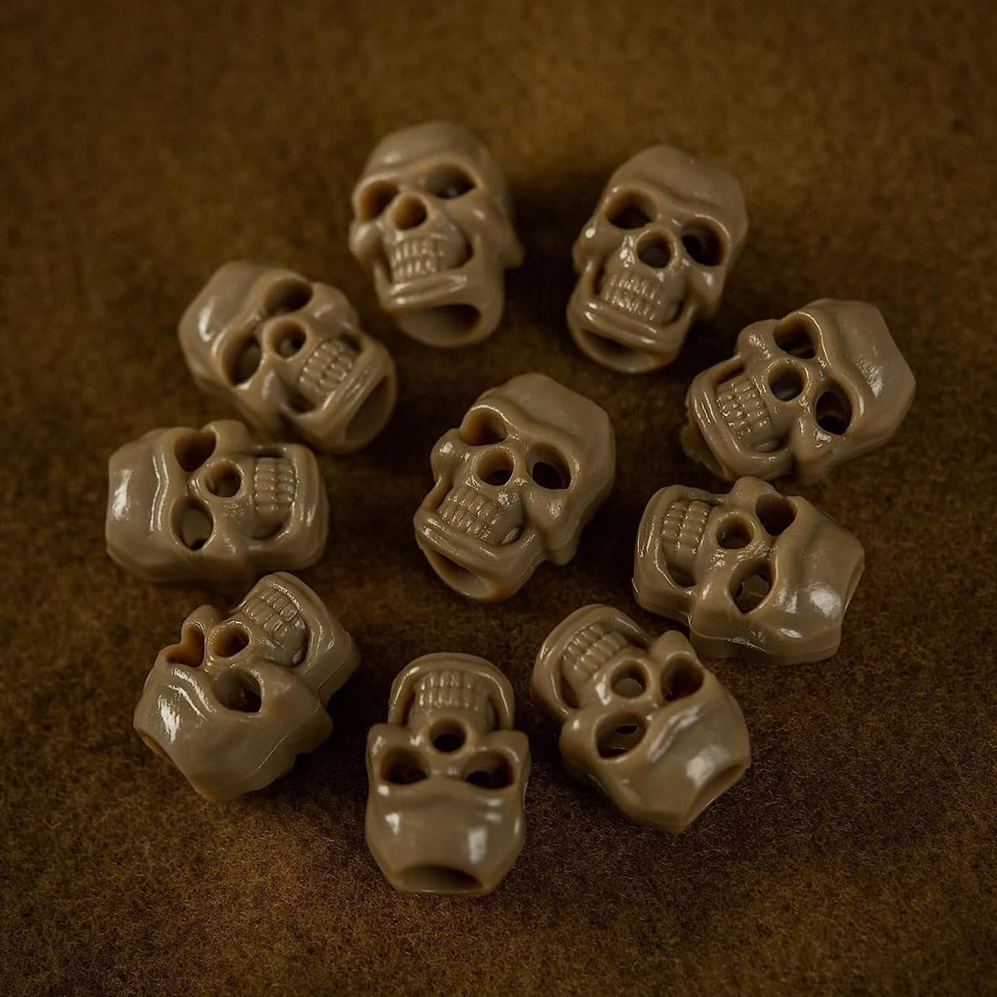 M-Tac Skull Stopper Beads - (Set of 10)