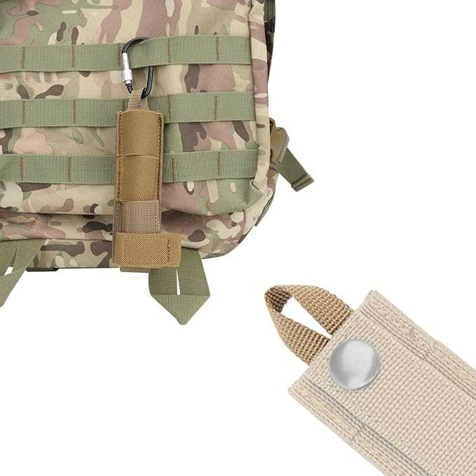 Antenna Freedom Solution Relocation System for Body Armor - Enhance Communication Setup with Molle Antenna Pouch, Durable Design in Flat Dark Earth.