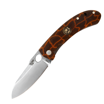 Kam Knife - T10 - N690 Steel - Orange G Micarta Handle - Pocket Knife