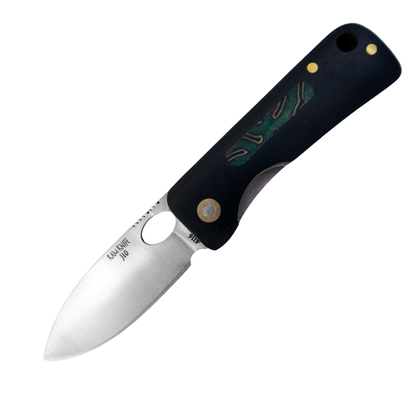 Kam Knife – J10 - 4116 Steel - Black G Micarta Handle - Pocket Knife