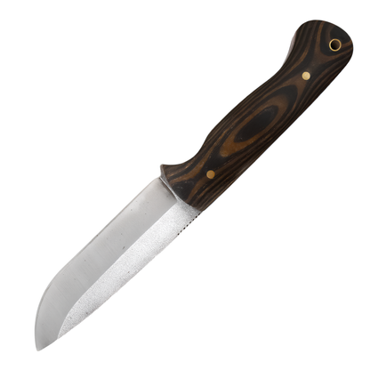 Kam Knife - A10 - N690 Steel - Black Handle - Fixed Blade