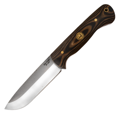 Kam Knife - A10 - N690 Steel - Black Handle - Fixed Blade