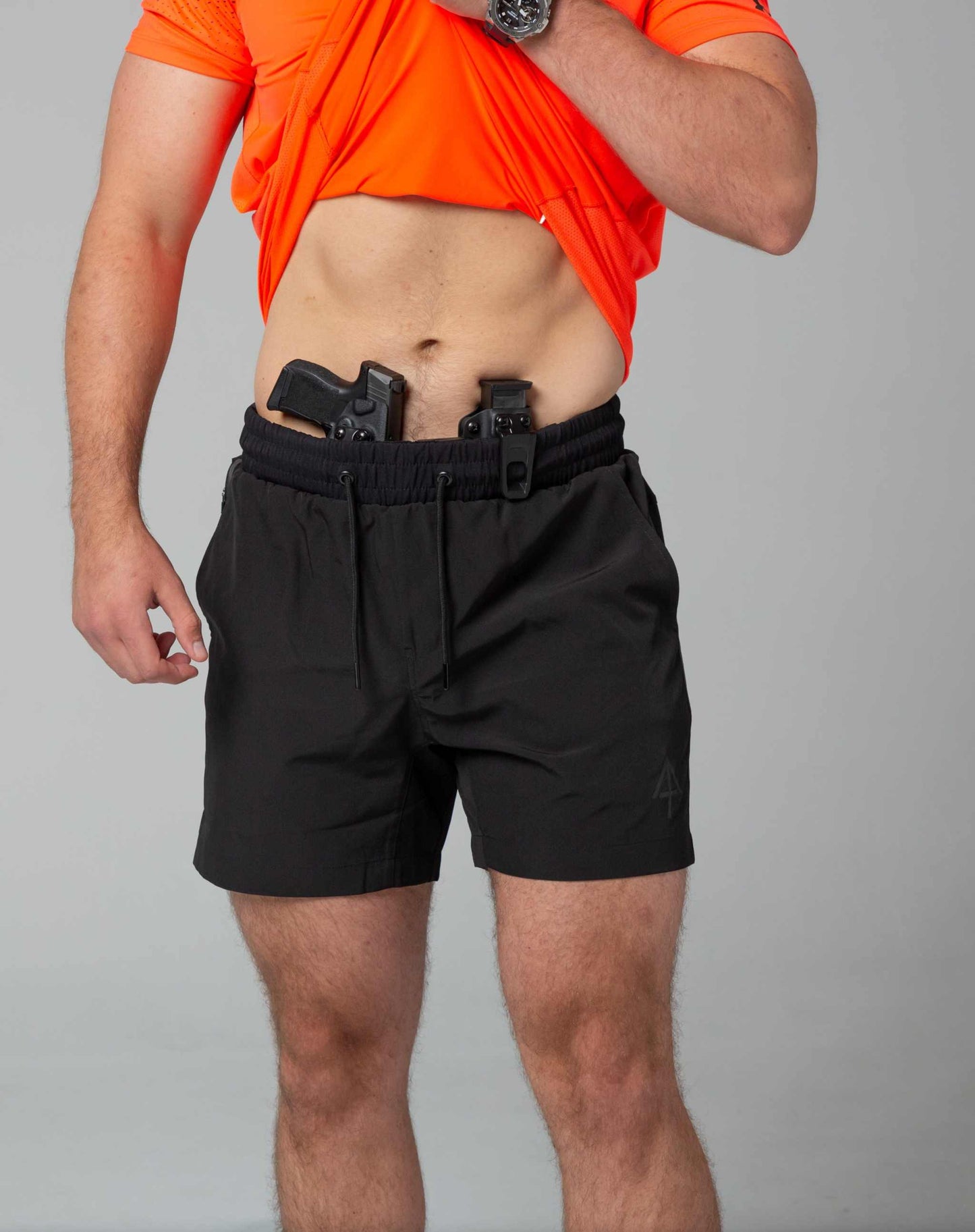 Carrier Training Shorts - Midnight Black 5"