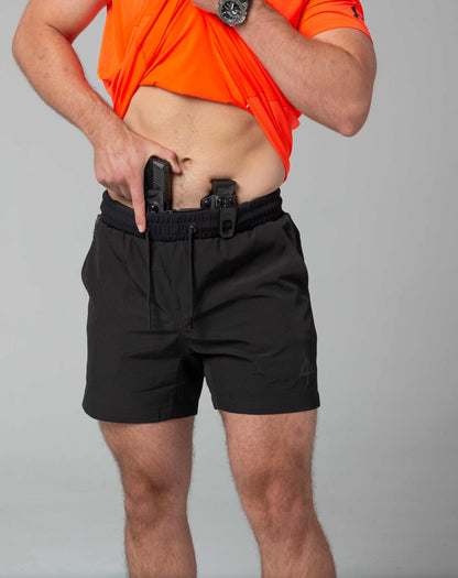 Carrier Training Shorts - Midnight Black 5"