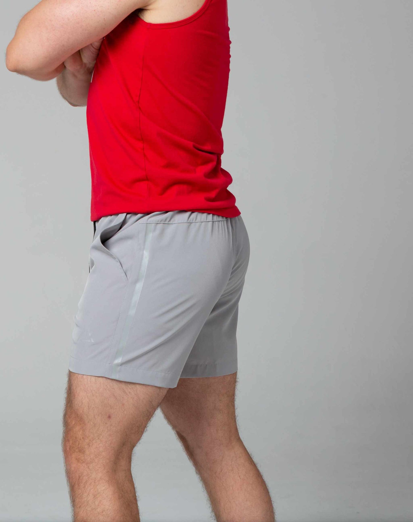 Carrier Training Shorts - Ingot Grey 5"