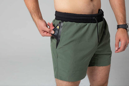 Carrier Training Shorts - Ranger Green 5"