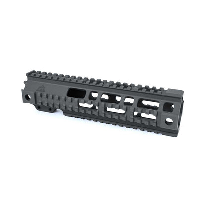 Lightweight free float AR15 handguard with Picatinny rail, available in 4 lengths.