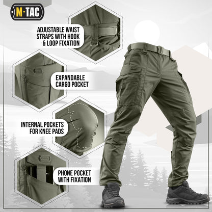 M-Tac Tactical Pants Conquistador Gen I Flex