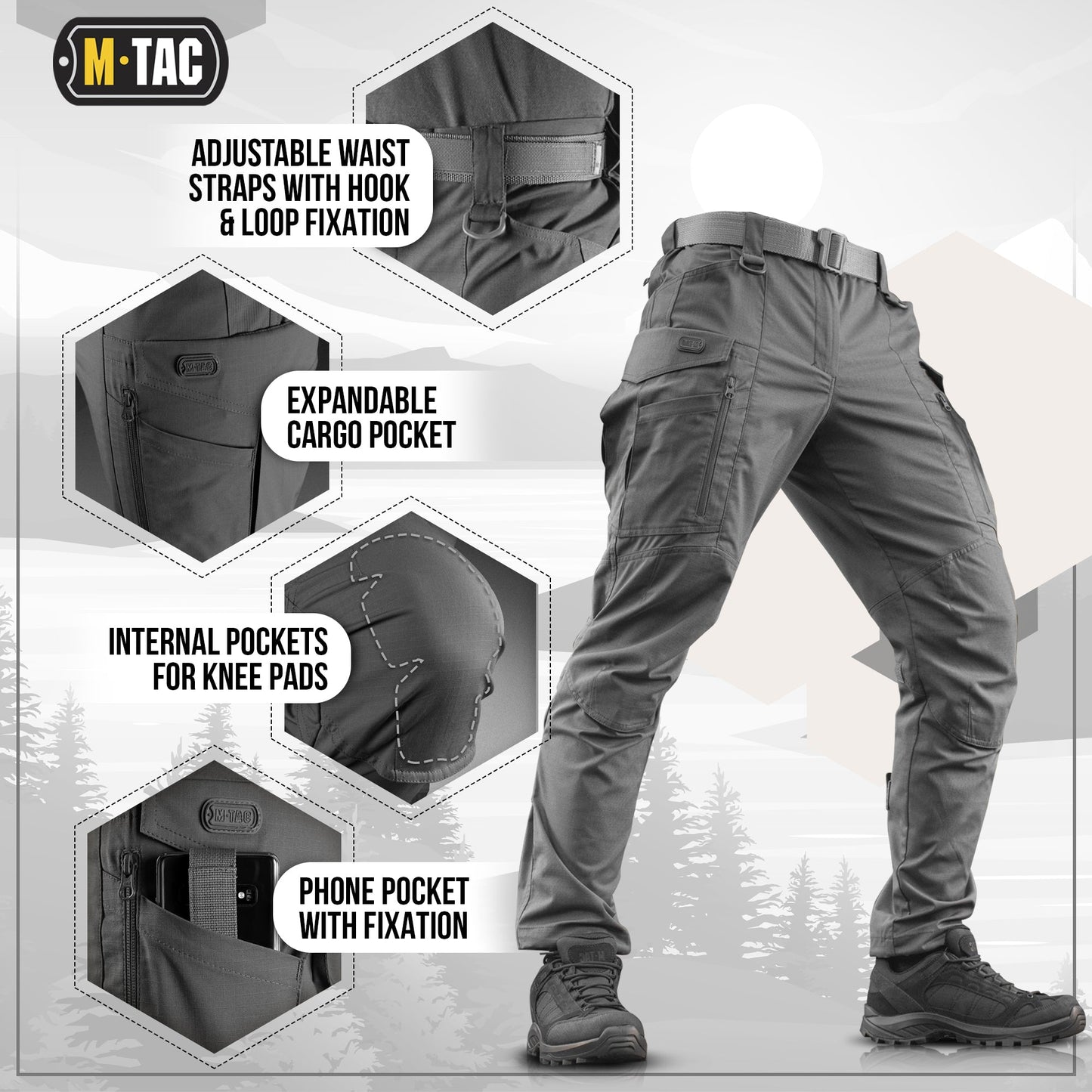 M-Tac tactical pants Conquistador Gen I Flex