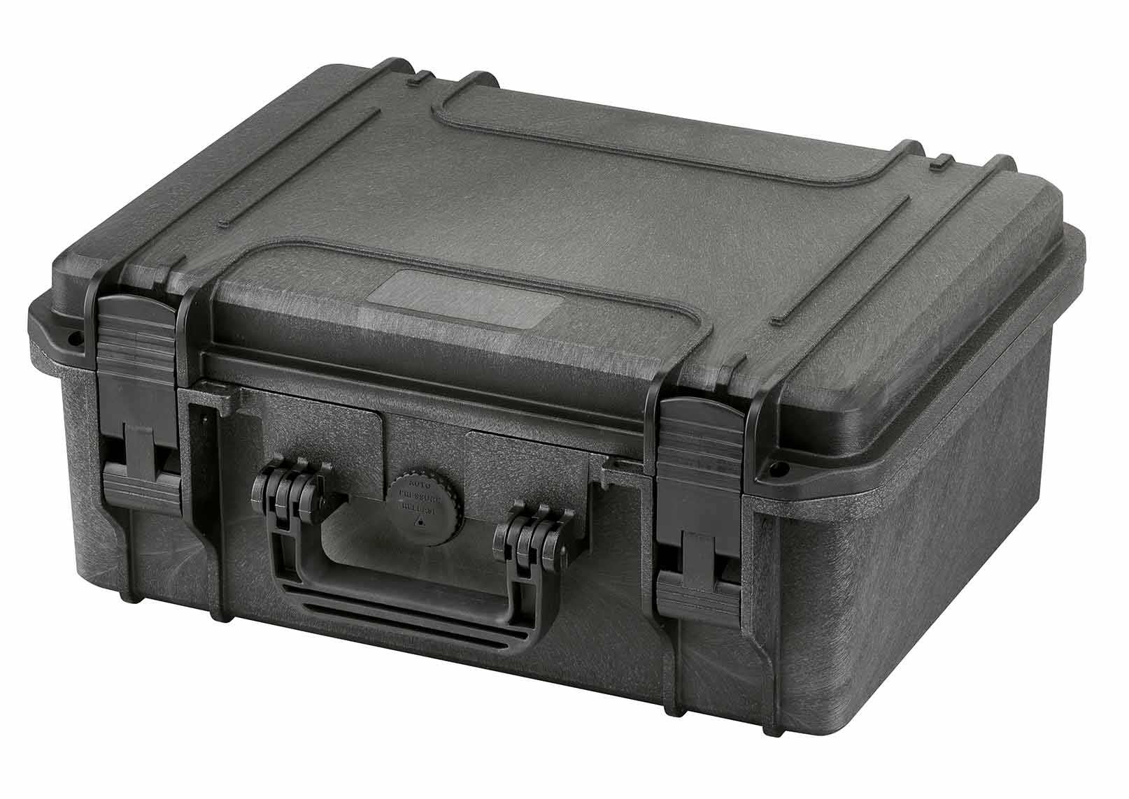 Doro D1510-6 black case with custom foam, IP67 waterproof, 16.25" x 13.5" x 6.75".