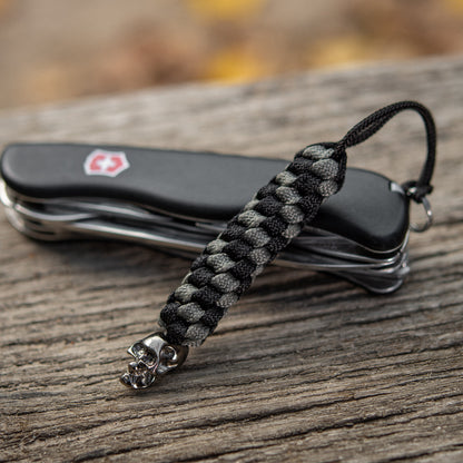 M-Tac Knife Lanyard Helix Skull