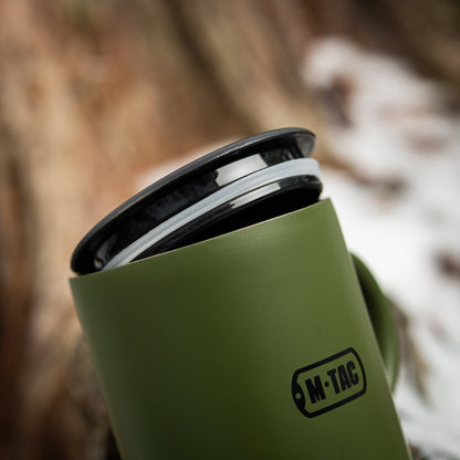 M-Tac Stainless Steel Coffee Mug  with Handle 8 oz