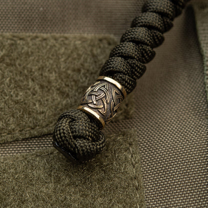 M-Tac Knife Lanyard Triquetra Olive