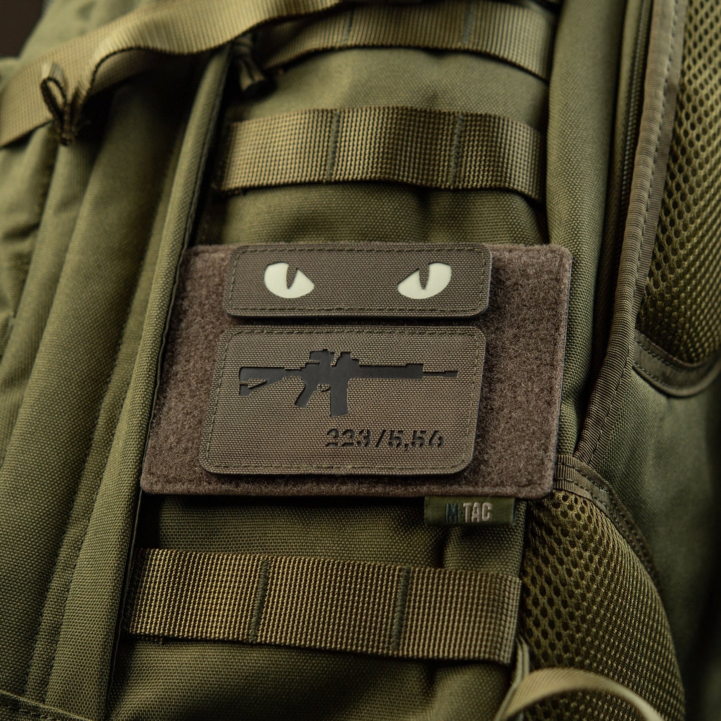 M-Tac Tactical Morale Patches Hook and Loop Display Board Molle 4.5 x 3.5 inches