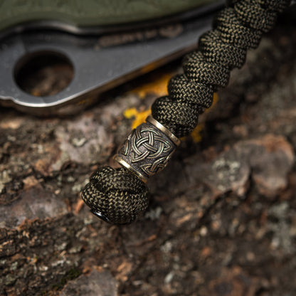 M-Tac Knife Lanyard Triquetra Olive