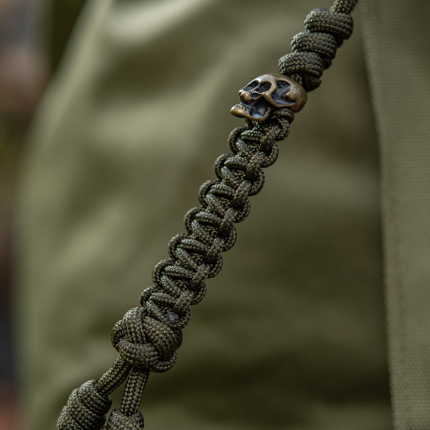 M-Tac Knife Lanyard Loopy Snake Skull