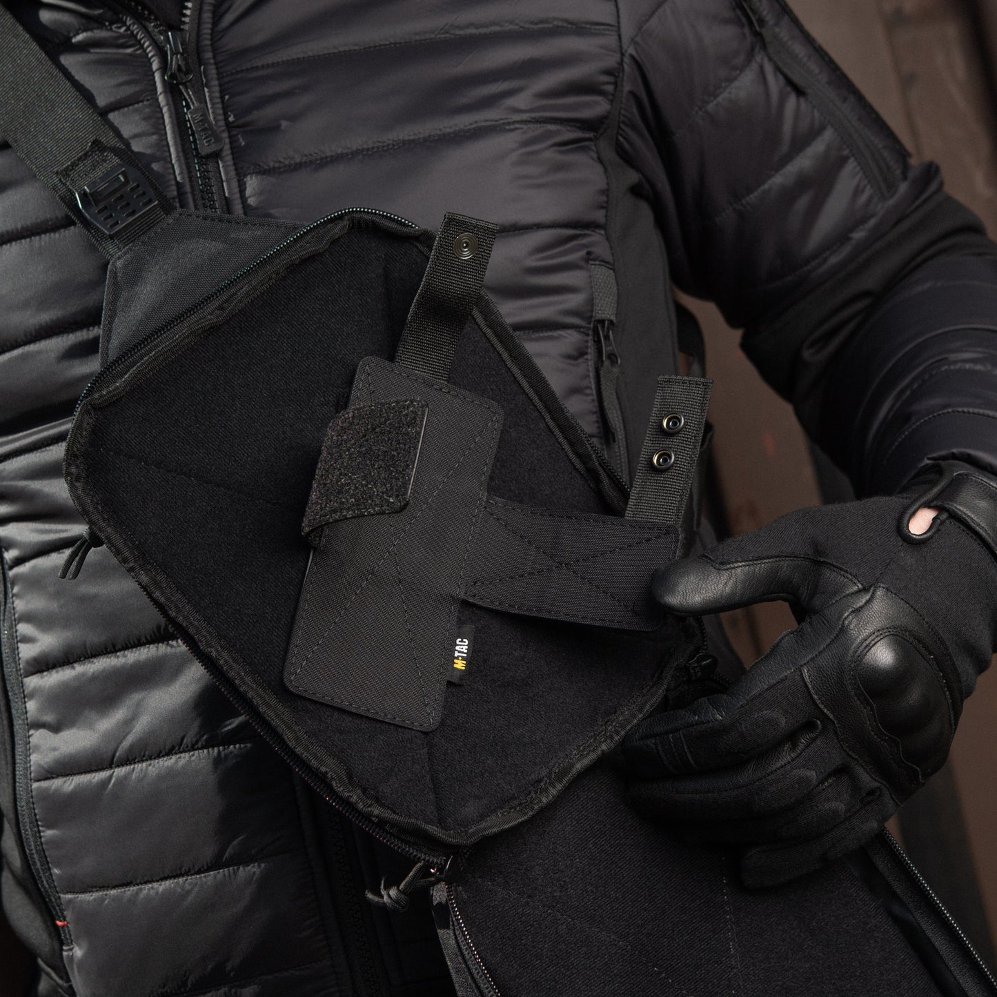 M-Tac Modular Universal Holster with lock Light