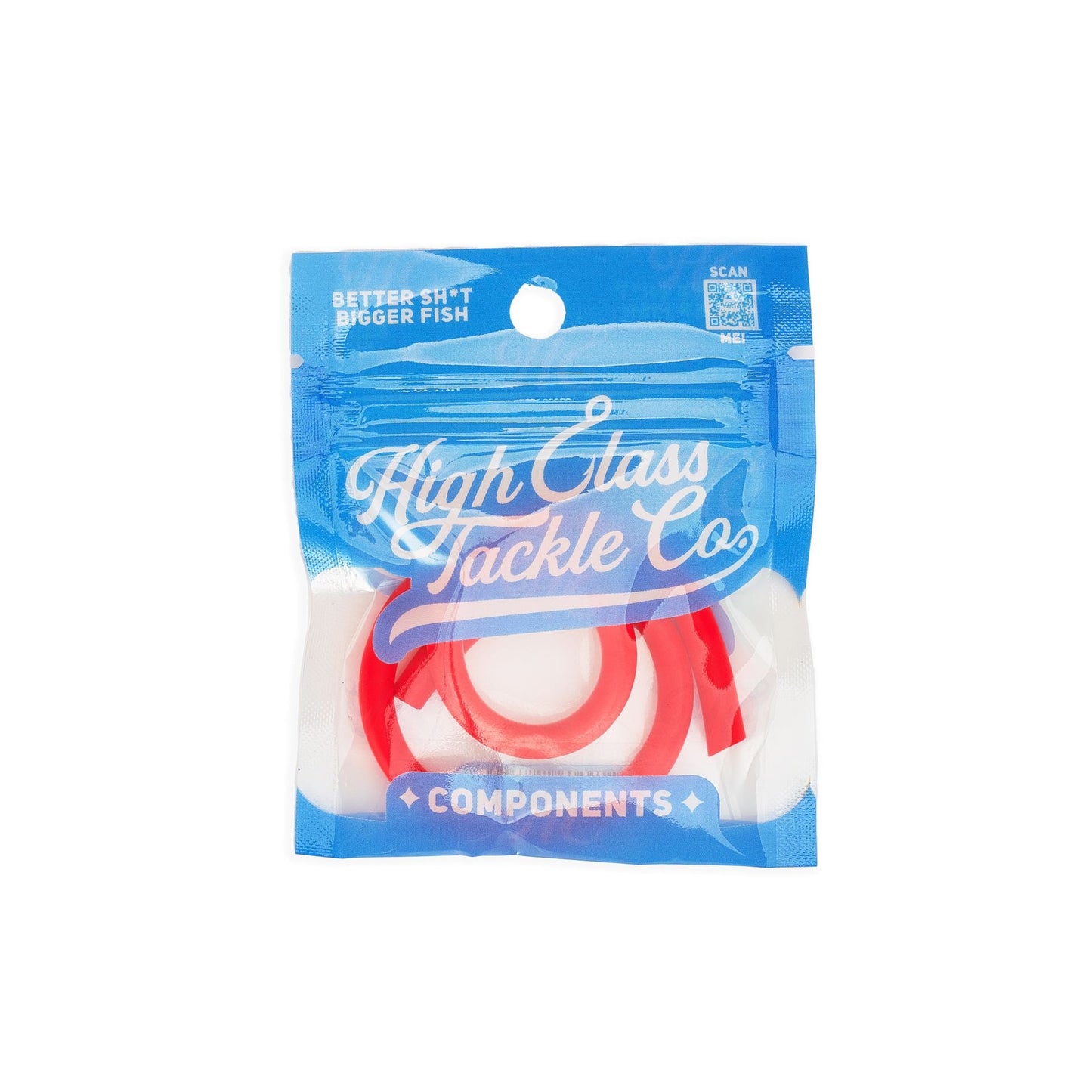 High Class Tubing - Neon Red 12"