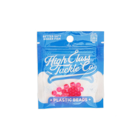 Clear Pink 6MM Beads (20pack)