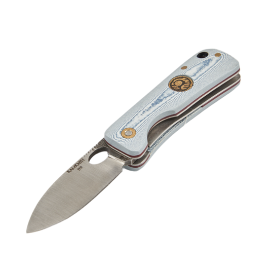 Kam Knife - J10 - D2 Steel - Jean Handle - Pocket Knife