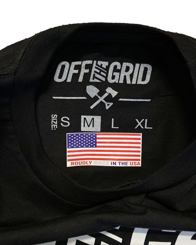 Off The Grid Solid Logo S/S Tee Shirt