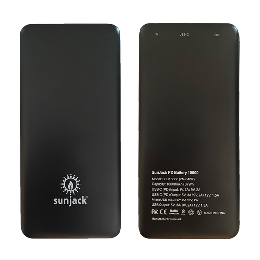 SunJack 18W 10000mAh Power Bank