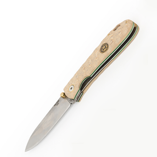 Kam Knife - T20 - D2  Steel - Oak Handle - Pocket Knife