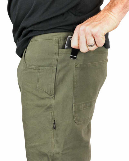 Trailblazer Taper Fit Pants - DK Olive