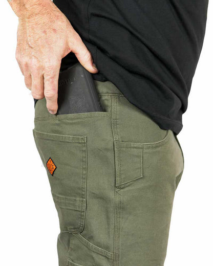 Trailblazer Taper Fit Pants - DK Olive