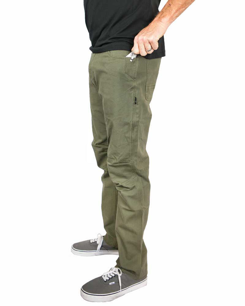 Trailblazer Taper Fit Pants - DK Olive