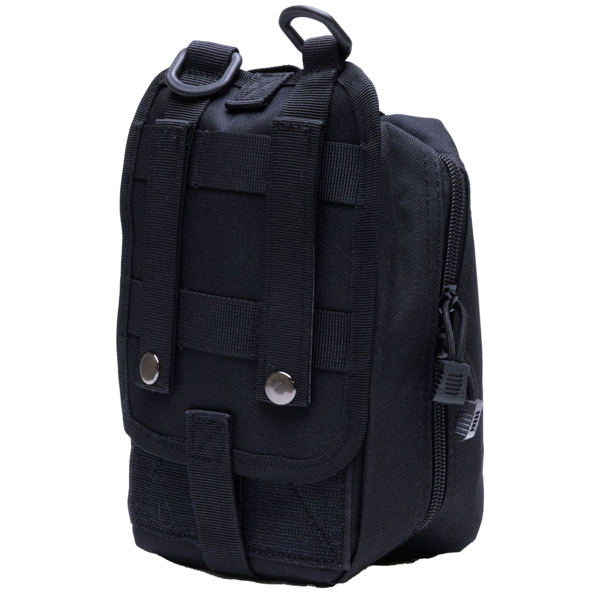 Radio Go Bag for Vehicles with MOLLE compatibility, designed to hold UV82HP Programmed Radio, in classic black color.