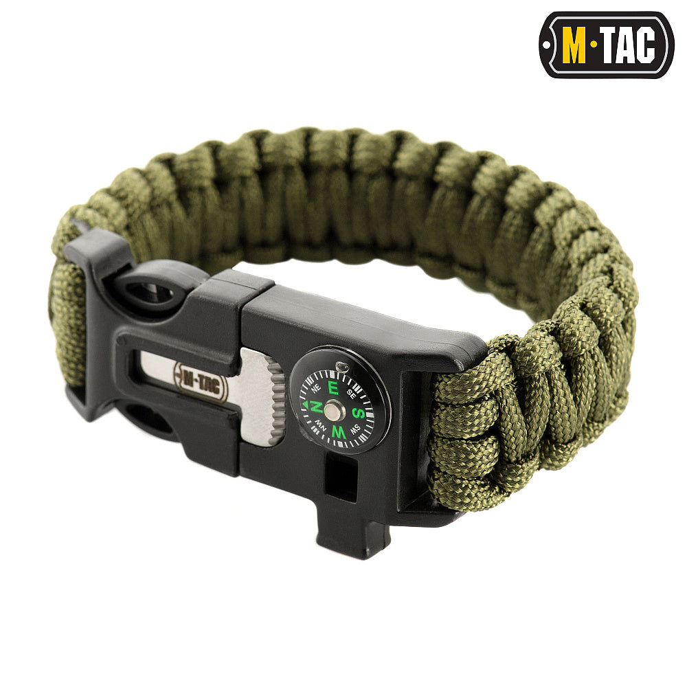 M-Tac Paracord Bracelet - Survival Kit